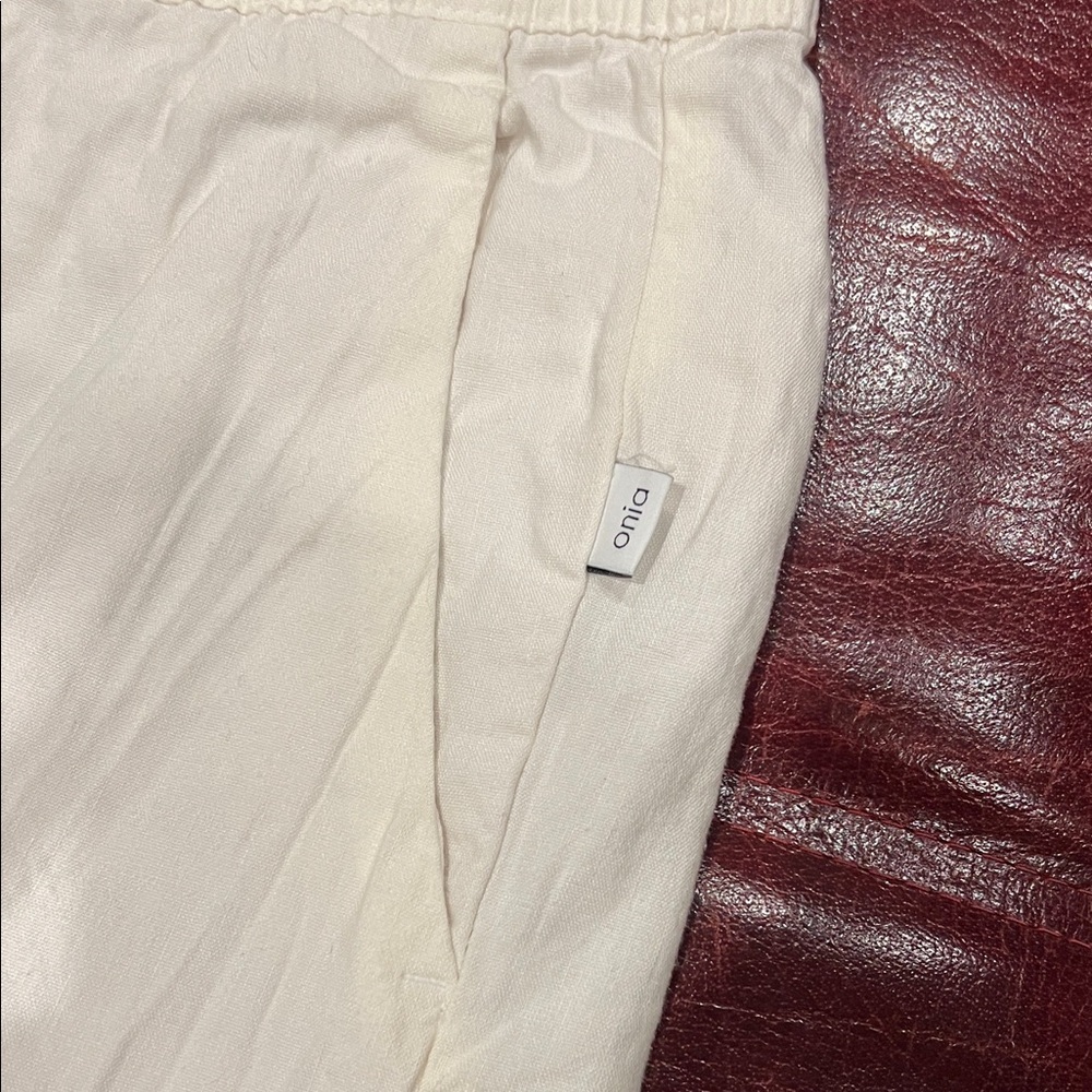 Onia Cream Trousers‎ - Picture 4 of 6